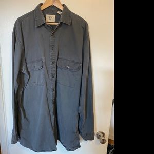 Oversized cotton shirt